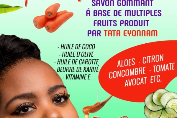 Réalisation du flyer de Fruity Shop