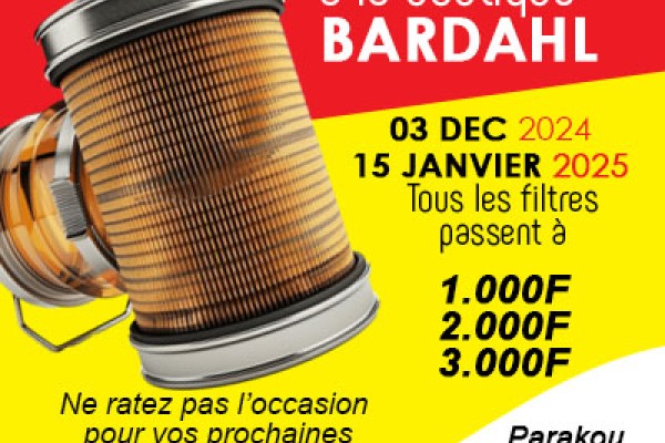 Promotion filtres à carburant